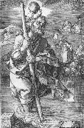 Albrecht Durer St Christopher Facing to the Right oil painting artist